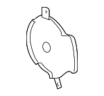 163660H200 - Cooling System: Insulator for Toyota: Camry, Corolla, Matrix Image