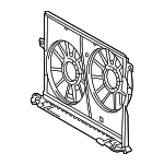 167110H180 - : Fan Shroud for Toyota: Corolla, Matrix Image