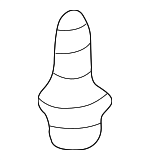 B45539813 - Engine: Engine Crossmember Bolt for Mazda: 626, Protege, Protege5 Image