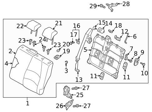 Second Row Seats for 2021 Mazda CX-3 #0