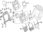 SL1Z78611A08AF - : Headrest for Ford: Expedition Image