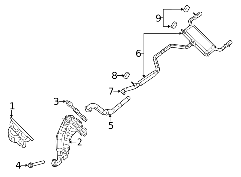 Exhaust Components for 2014 Dodge Avenger #0