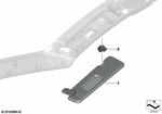 51167456433 - : Left Sun Visor for BMW Image
