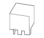 95861500801 - Electrical: Relay for Porsche: 718 Boxster, 718 Cayman, 718 Spyder, 911, Boxster, Cayenne, Cayman, Macan, Panamera, Taycan Image