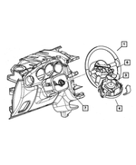 RL711L8AB - Steering: Steering Wheel for Mopar Image image