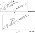 23343AA250 - Electrical: Solenoid for Subaru Image