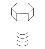 986063 - Electrical: Fog Lamp Screw for Volvo: C40 Recharge, C70, EC40, EX30, S60, S60 Cross Country, S80, S90, V60, V60 Cross Country, V70, XC40, XC40 Recharge, XC60, XC70, XC90 Image