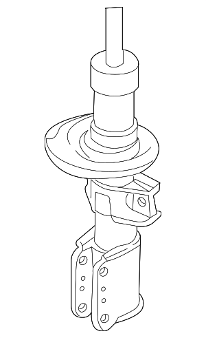 30683703 - : Strut for Volvo: S60, V70 Image