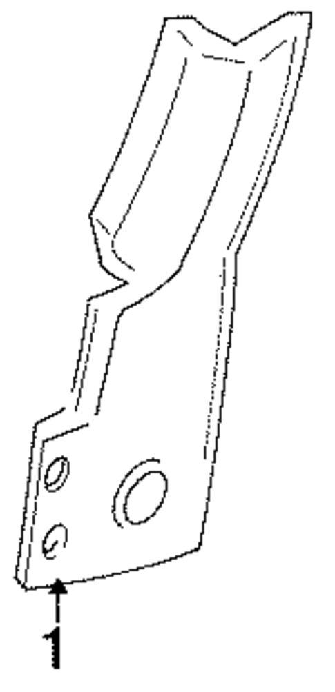 Interior Trim - Quarter Panels for 1993 Chrysler New Yorker #0