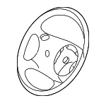 8L2Z3600AB - Steering: Steering Wheel for Ford: Explorer, Explorer Sport Trac Image