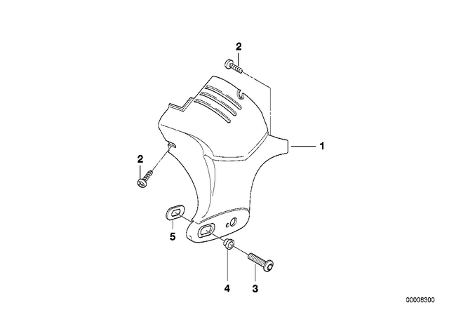 63132306455 - : Screw - 3.5X16-Zns for BMW-Motorrad Image