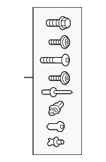 4K0098625 - Body: Fender Hardware Kit for Audi: A7 Sportback, S7 Sportback Image