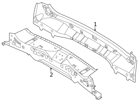Rear Body Panel for 2025 Lincoln Nautilus #0