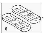 89100G7210SHU - Body: Cushion Assembly for Hyundai Image