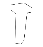 7193147010E8 - Body: Headrest Guide for Toyota: Highlander, Land Cruiser, RAV4, Tacoma, Tundra Image