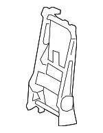 711040C020 - Body: Seat Back Frame for Toyota Image