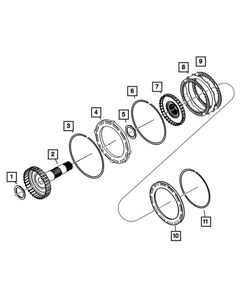 Gear Train for 2006 Dodge Ram 1500 #4