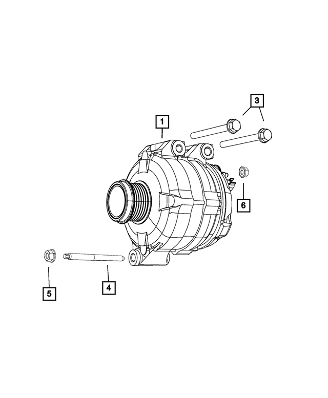 6508819AA - Electrical: Double Ended Stud for Mopar Image image