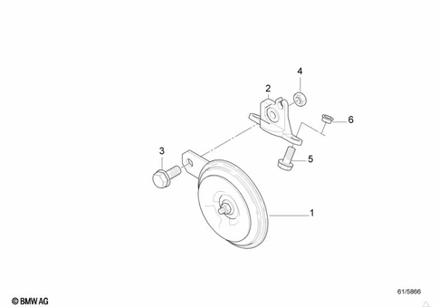 Anti-Theft Horm, Horn for 1997 BMW-Motorrad F 650 ST #0