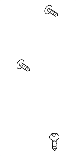 1241804143 - Electrical: Side Marker Lamp Screw for Genesis: GV80, GV80 Coupe | Hyundai: Accent, Elantra, Kona, Kona Electric, Sonata, XG300, XG350 Image