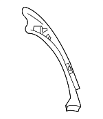 YL8Z7831010BAC - Body: Rear Trim Panel for Ford: Escape | Mercury: Mariner Image