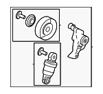 311706B2A01 - Cooling System: Belt Tensioner for Acura: RDX, TLX Image
