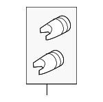 5Q0819454 - HVAC: Coupling for Volkswagen Image
