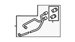 5Q1819857A - HVAC: Water Pipe for Volkswagen Image
