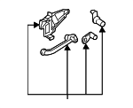 3Q0898141B - HVAC: Adjust Bracket for Volkswagen Image