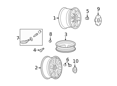 Covers & Trim for 2009 Cadillac STS #0
