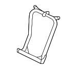 T4N13294 - Body: Seat Back Frame for Jaguar: XE Image