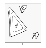 YS4Z5429710BA - Body: Quarter Glass for Ford: Focus Image