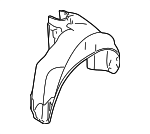 51718125981 - : Wheelhouse Liner for BMW: 740i, 740iL, 750iL Image