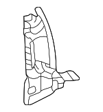 3B9813331E - Body: Tail Lamp Pocket Reinforcement for Volkswagen: Passat Image