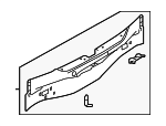 791106CA0A - Body: Rear Body Panel for Nissan: Altima Image
