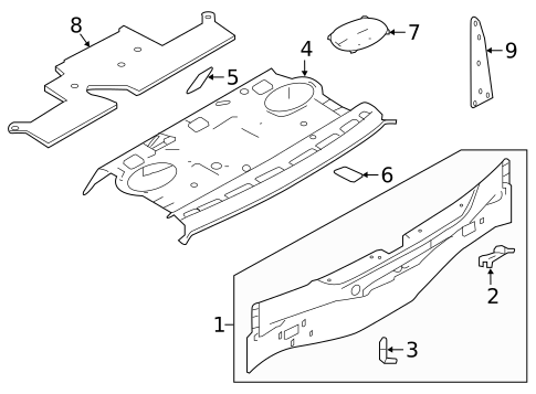 Rear Body for 2020 Nissan Altima #0