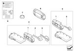 66129268486 - Bodywork: Radio Remote Control Pca for BMW Image