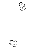 9XG06713X0 - Body: Fender Liner Fastener for Mazda: Tribute Image