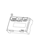 68499620AB - Electrical: Transfer Case Control Module for Mopar Image
