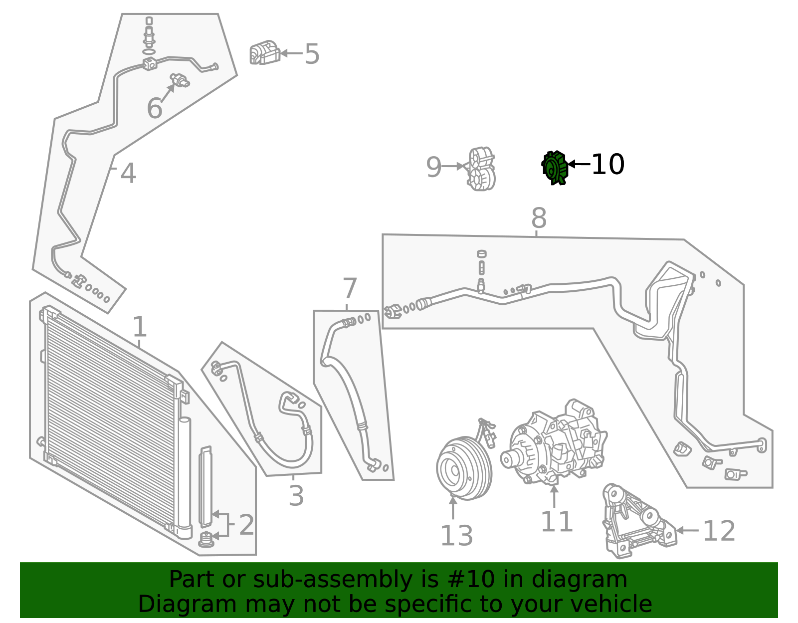 88718-33530 - A/C Refrigerant Line Clamp 2020-2022 Toyota | Longo ...