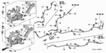 47210SNAA01 - Chassis: WIRE A, PARKING BRAKE for Honda Image