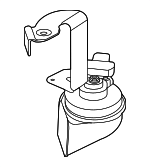 61337214930 - Electrical: High Note Horn for BMW: 228i Gran Coupe, 228i xDrive Gran Coupe, M235i xDrive Gran Coupe Image