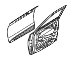76004K2000 - : Door Shell for Hyundai: Venue Image