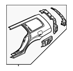 MN186685 - : QUARTER PANEL for Mitsubishi: Lancer Image