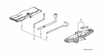 89101SW5003 - Interior/Bumper: BAG, TOOL for Honda Image