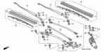 76540S5AA01 - Electrical/Exhaust/Heater/Fuel: ROD UNIT A for Honda Image