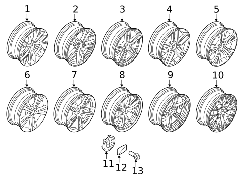 Wheels for 2020 BMW M240i #0