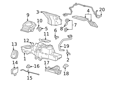 Sensors for 2008 Lincoln Mark LT #0