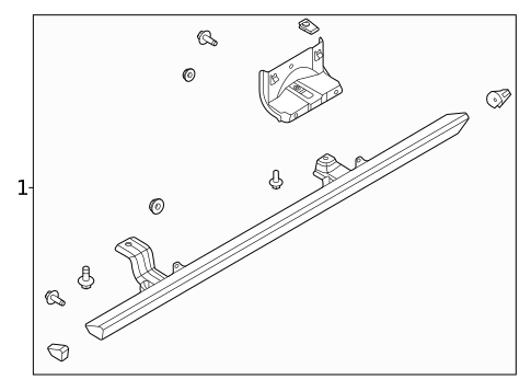 Running Board for 2021 Ford Bronco #5