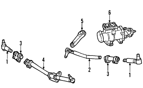 Steering Gear & Linkage for 2002 Ford F-250 Super Duty #2